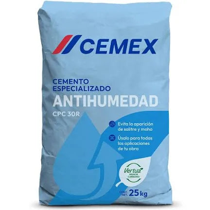 CEMENTO ANTIHUMEDAD 25KG