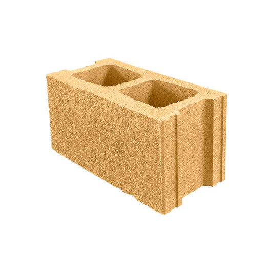 BLOCK HUECO SPLIT CARA DE PIEDRA AMARILLO